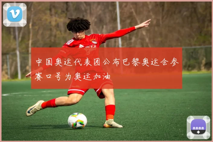 中国奥运代表团公布巴黎奥运会参赛口号为奥运加油