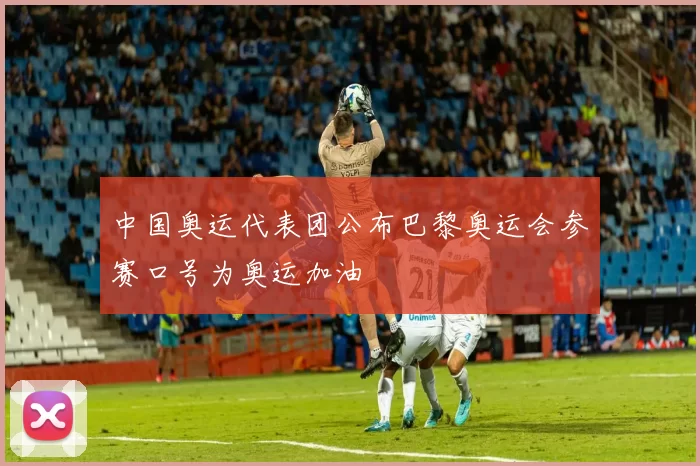 中国奥运代表团公布巴黎奥运会参赛口号为奥运加油